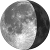 Moonphase:&nbsp;Waning Gibbous Moon&nbsp;-&nbsp;75%